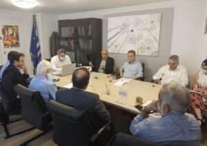 Συνάντηση των έξι Ελλήνων δημάρχων στο ΥΠΕΝ