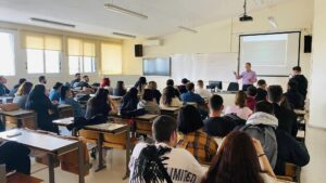 Συνέντευξη του δημάρχου Κοζάνης Λάζαρου Μαλούτα σε φοιτητές του Πανεπιστημίου Δυτικής Μακεδονίας